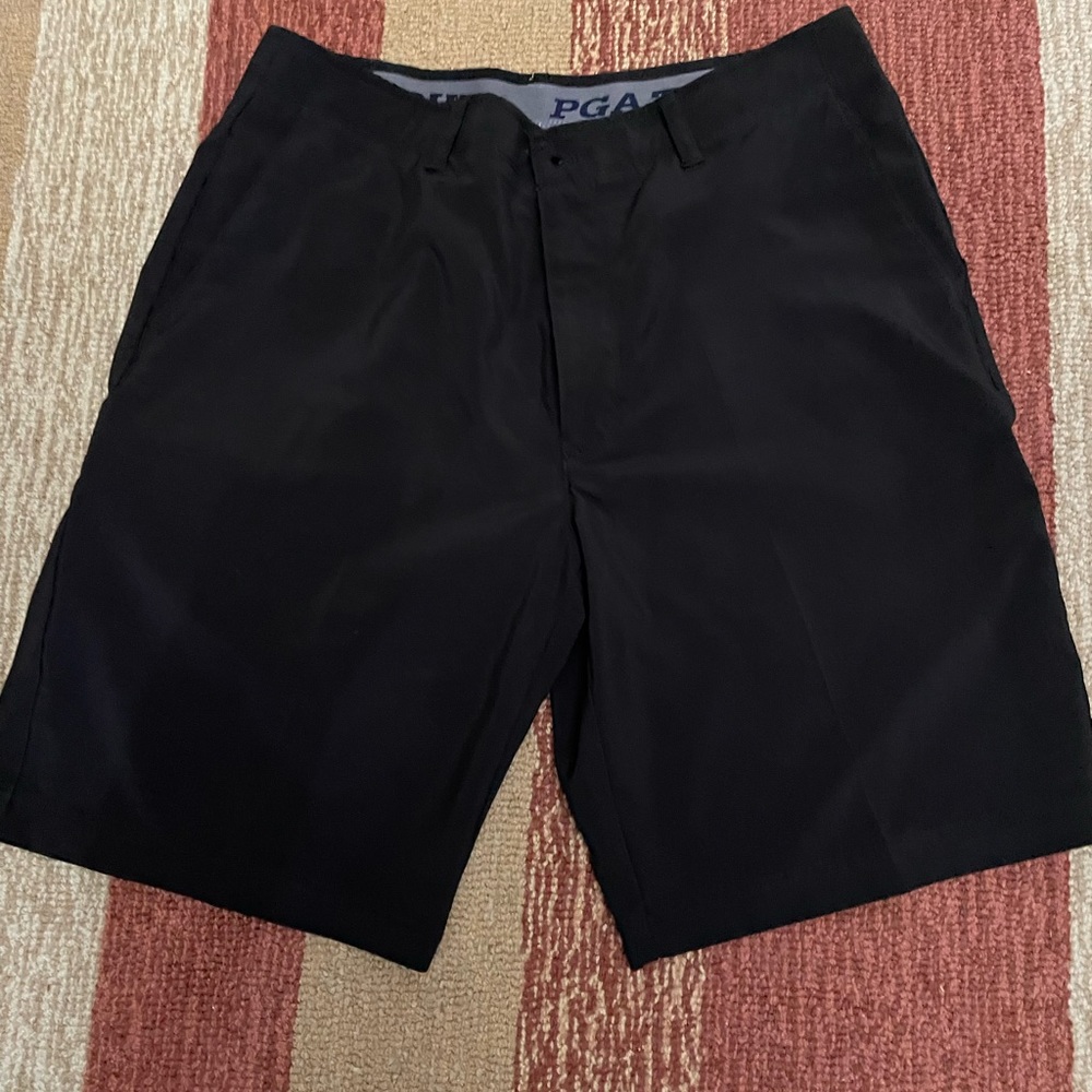 Black dress shorts